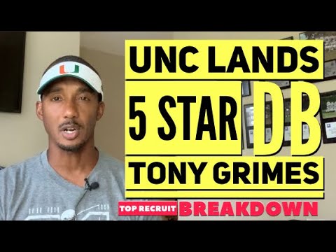 Tony Grimes Commits to UNC | Top Recruit Breakdown | GridironStuds