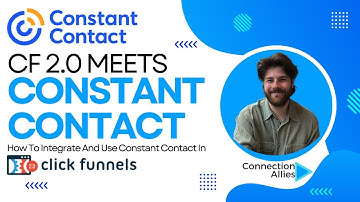 How To Integrate Constant Contact In ClickFunnels 2.0