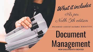 DOCUMENT CONTROL॥Document management as per NABH 5th edition॥Controlled copies॥nabh॥reference