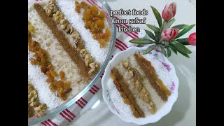 قمحيه | قمح بالحليب والقشطة والمكسرات طبق تراثي عربي | عاشورا | Wheat and Milk Pudding | Ashure