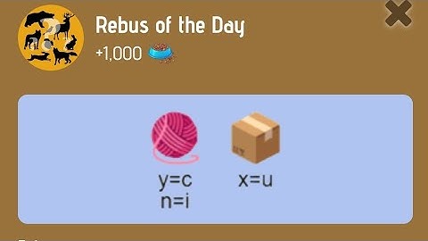 Rebus Of The Day Zoo 23 January | Zoo Rebus Of The Day 24 January | Rebus Of The Day Zoo Code