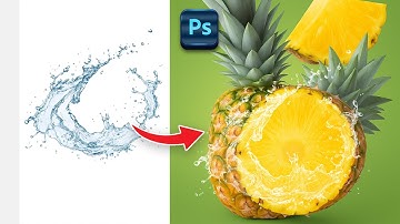 How to remove background from water splash in Adobe Photoshop