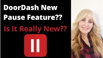 DOORDASH NEW PAUSE FEATURE I Is it Really New?? l DOORDASH DRIVERS
