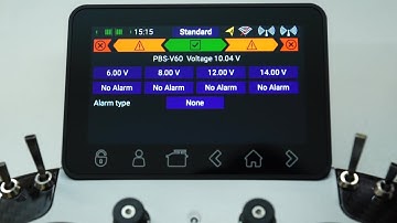 PowerBox Core - Atom : Telemetry Alarms and Audio Settings