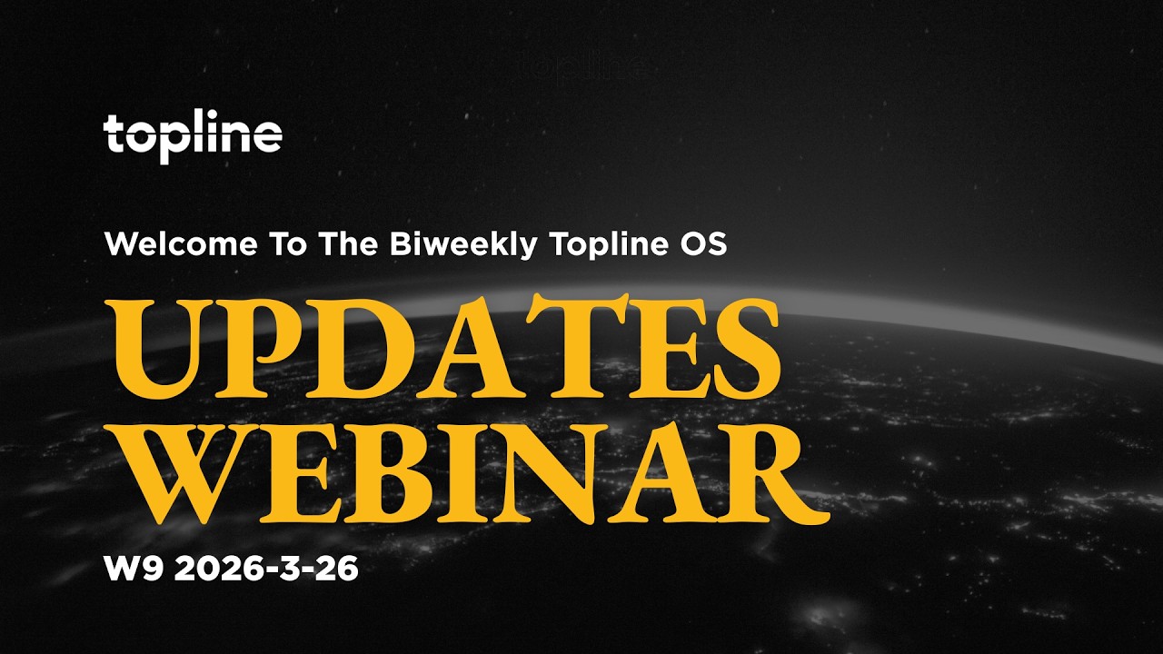 Topline OS Updates: Facebook Post Sync, Import Email Templates With AI, Opportunities and Pipelines