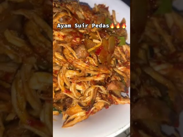 Cara Cepat Memasak Ayam Suwir Pedas | Kuliner Cepat 🍽🍽🍽 class=