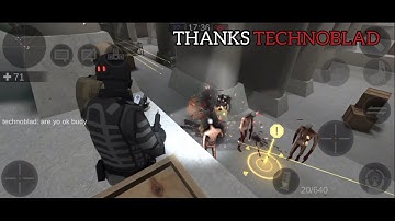 Zombie combat simulator ! EVACUATION MODE NIGHTMARE multiplayer gameplay #24