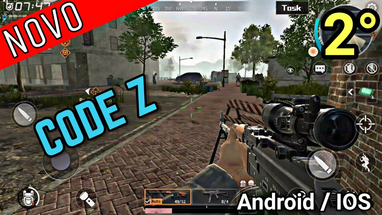 Como joguei CODE Z Mobile - Parte 02