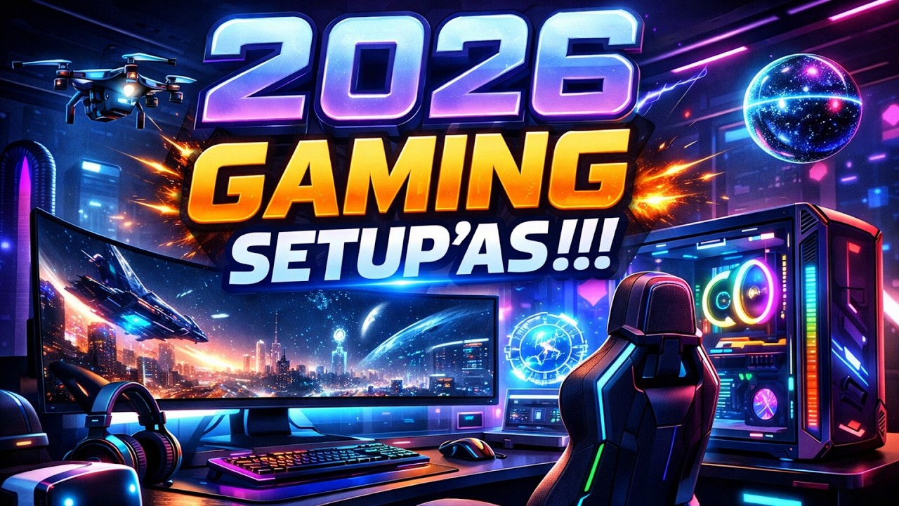 2026 MANO GAMING SETUP'O APŽVALGA!!!