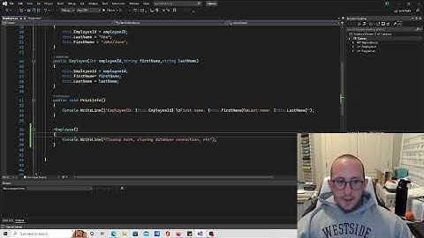 C# Tutorial for Beginners 24 : Classes Part 4 Finalizers and Garbage Collection