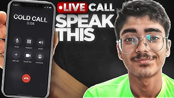 THIS IS HOW TO COLD CALL AND SELL IN INDIA! (LIVE DEMONSTRATION)