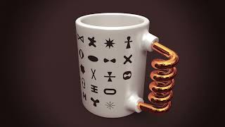Карим Рашид | дизайн | кружка | Karim Rashid design mug
