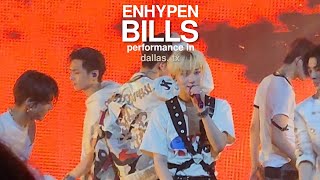 05/07/2024 ENHYPEN 'Bills' Performance in Dallas ( Samsung Galaxy Fanmade Concert )