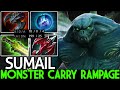 Sumail morphling monster carry rampage destroy pub game dota 2