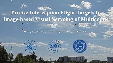 Precise Interception Flight Targets by Image-based Visual Servoing of Multicopter