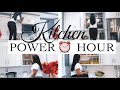 POWER HOUR | CLEANING MOTIVATION | SPEED CLEANING | KITCHEN | QUICK &amp; EASY