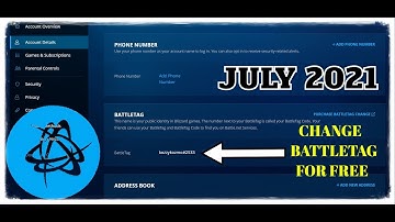How To Change Your Battle.Net Username For Free July 2021 - ✅*NEW