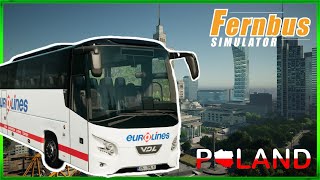Fernbus Simulator  NEW Poland DLC First Look  Lodz To Warsaw  VDL Futura FHD2