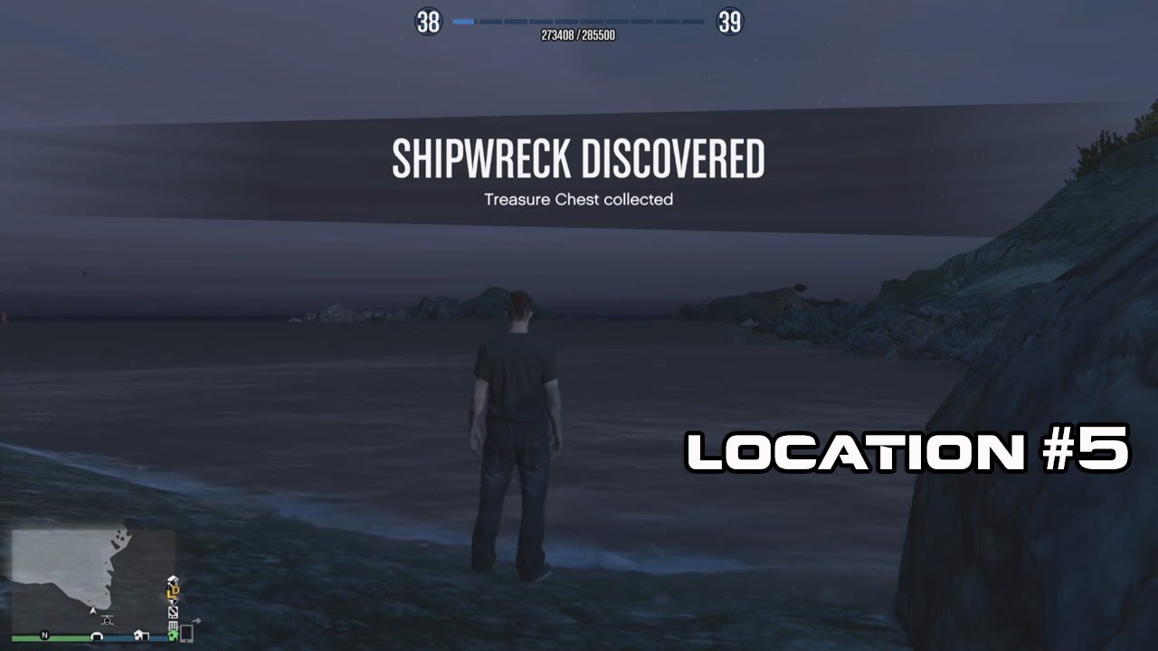 GTA Online Shipwreck Collectible Hunt Location 5 YouTube