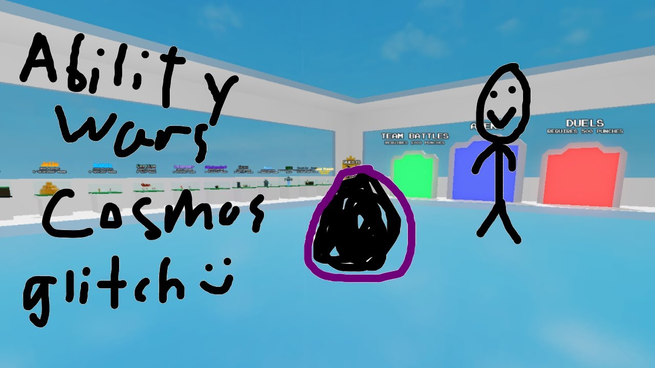 Roblox Ability wars cosmos glitch YouTube