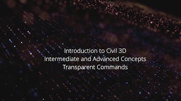 Part 7 - Transparent Commands - Angles and Distances