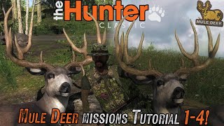 Mule Deer Missions Tutorial! (Missions 1-4) theHunter: Classic!