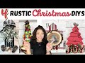 🎄 EASY RUSTIC CHRISTMAS DECORATIONS | CRAFTS YOU CAN MAKE FOR CHRISTMAS