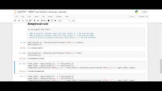 Normal distribution and outliers in Python