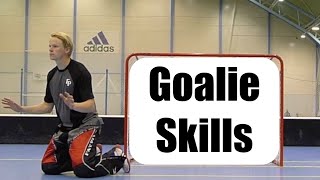 Floorball Goalie Skills
