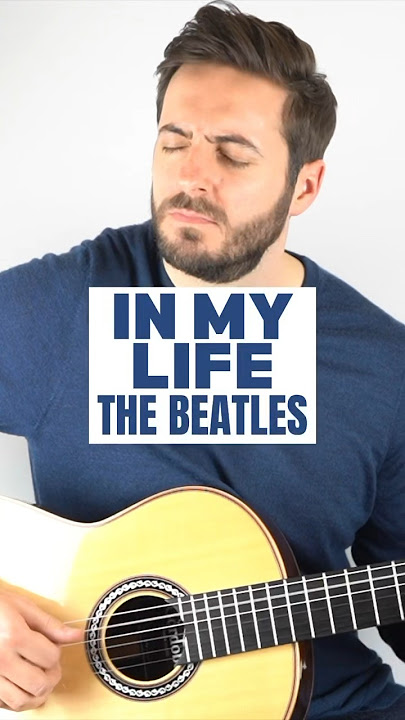 In My Life (The Beatles) - George Martin's Beautiful Baroque Solo on Classical Guitar