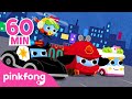 Join the Super Rescue Team 🚗 | Best Car and Bus Songs | Pinkfong Songs for Children