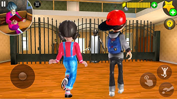 Trolling Miss T so funny everyday in Scary Teacher 3D (android, ios) MOD MENU