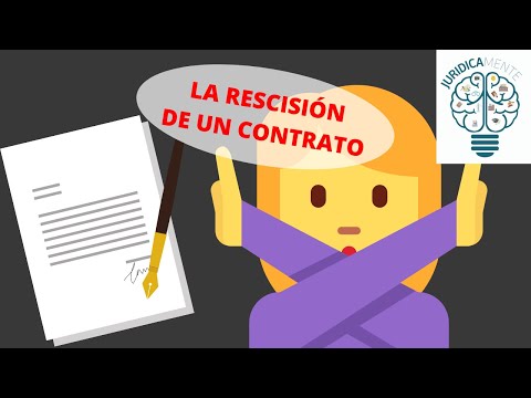 Video: ¿Cómo funciona el derecho de rescisión?