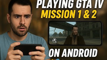 “Playing GTA IV Mission 1 & 2 on Android using GameHub Emulator!”