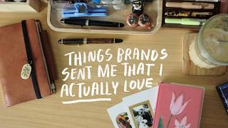 Things brands sent me (as a small creator) that I actually love ♡
