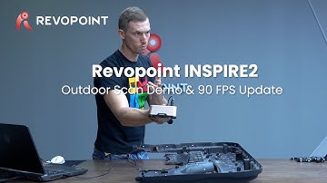 3D Scanning Outdoor Demo & 90 FPS Update | Revopoint INSPIRE 2