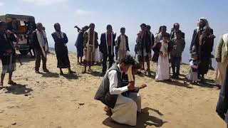 زامل يمني ورقص شعبي قوه في جبل العود