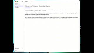 Whispen Demo — AI Notes, Translation, and Writing Assistant for Mac