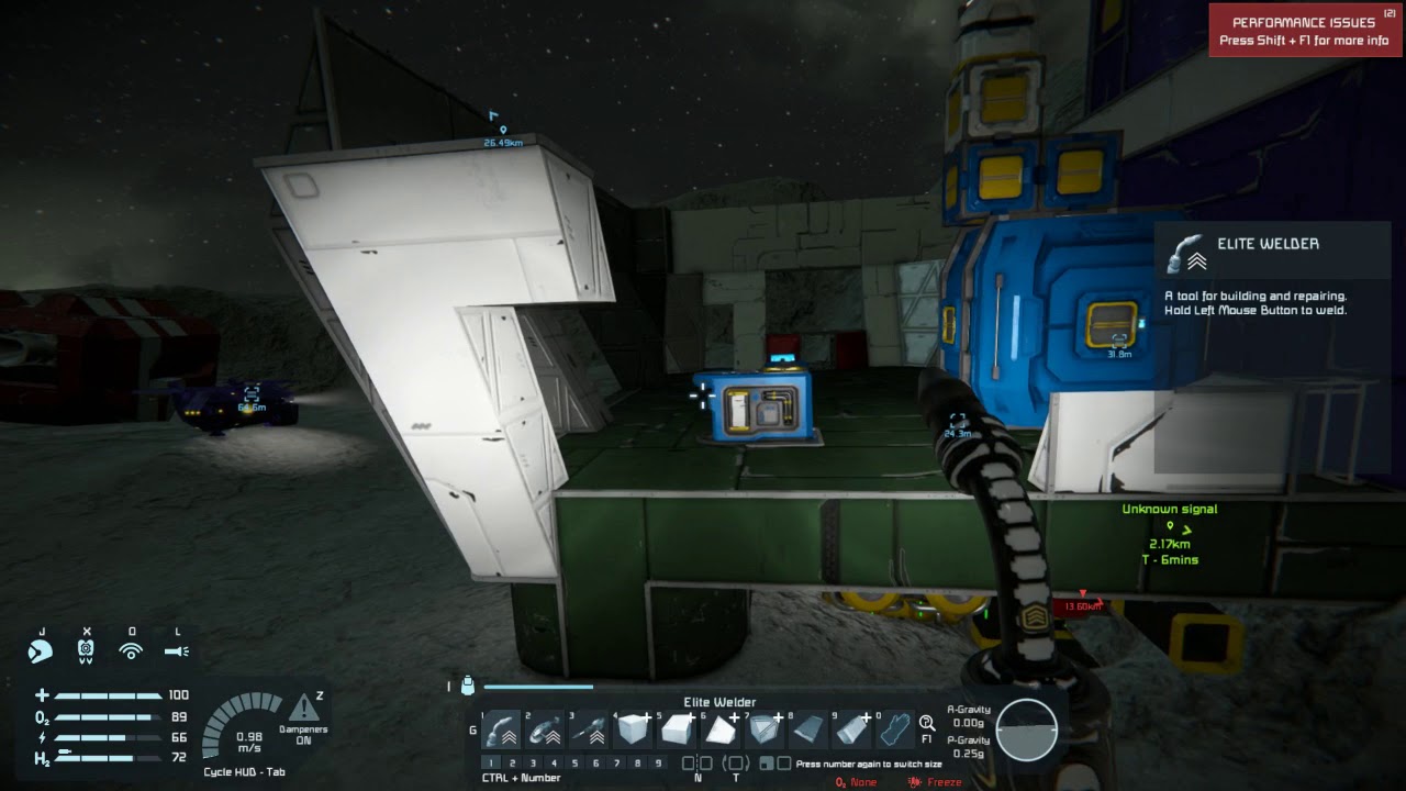 Space Engineers: Crashed Red Ship on the Moon With Pirates Pt30 - YouTube