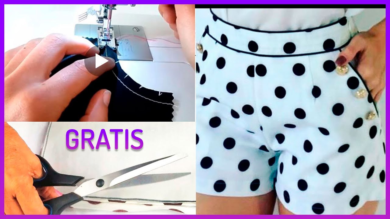Como Hacer Un Short Para Damas Hermoso YouTube como-hacer-un-short-para-damas-hermoso-youtube