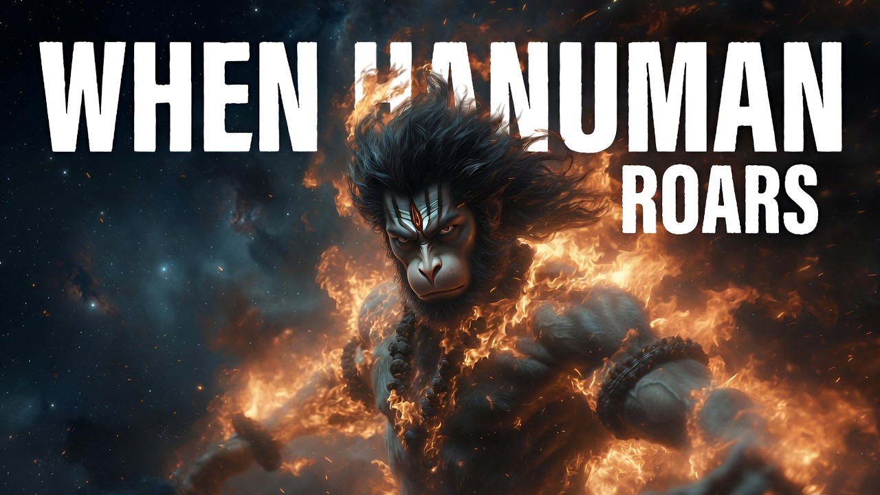 HANUMAN PRALAYA ROAR 🔱| When Ramdoot Becomes Rudra| Jai Hanuman