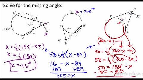 Geometry – 11.4 Secants and Tangents