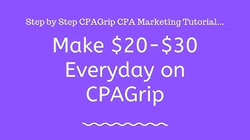 How to make money from CPAGrip and Propellerads - Live Class