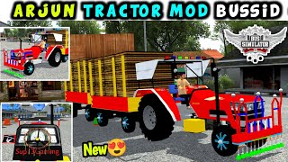 How to Add Arjun Sugarcane Tractor mod in Bus Simulator Indonesia 2024 | Tractor Mod for Bussid screenshot 5