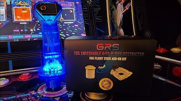 GRS Arcade Flight Stick and TOS GRS Switchable 4-to-8-Way Restrictor Review