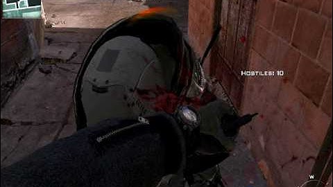 Knifing a Juggernaut with 18 stabs. MW2: Modern Warfare 2. High explosive, regular (solo).