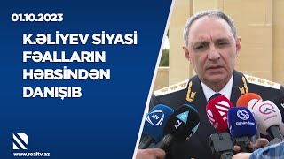 Kamran Əliyev Siyasi Fəalların Həbsindən Danışıb