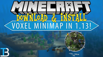 How To Download & Install Voxel Minimap in Minecraft 1.13 (Minecraft 1.13 Minimap Mod)