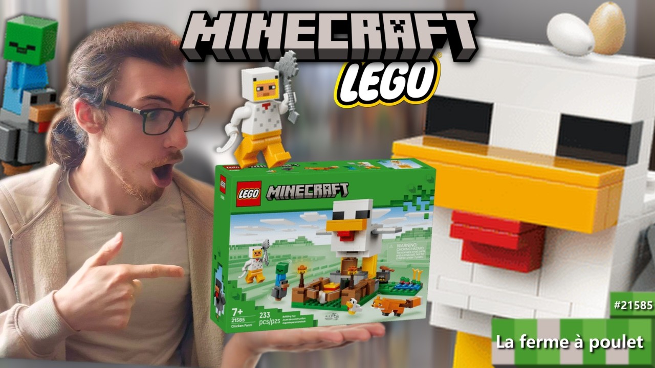 LEGO Minecraft : La ferme à poulet #21585