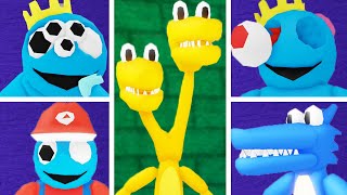 All Morphs + New (Mario, Sonic Blue, Pikachu Yellow) in Rainbow Friends Morphs Roblox